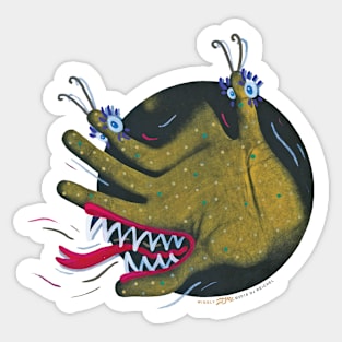 Wiggly ZooJazz Sticker